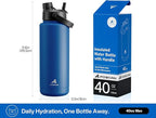 POWCAN 40 oz Insulated Water Bottle - Image 5