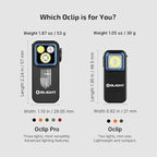 OLIGHT Oclip Pro EDC Flashlight Clip-on Light, Rechargeable 500 Lumens - Image 3