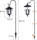 Dynaming 6 Pack Solar Hanging Lights Outdoor, Solar Powered Garden Decorative - Image 3