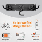 SMARTOLOGY Modular Heavy-Duty Steel Garage Tool Storage Rack - Image 5