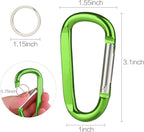 CampTek Carabiner Caribeaner Clip - Image 2