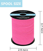 Paracord 240lb - Diameter 2mm Micro Utility Cord -3 Strand Parachute Spool Cord - Image 2