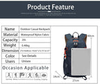 Small Hiking Backpack, 20L Lightweight Travel Backpacks - Image 2