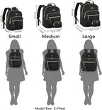 MATEIN Backpack Purse for Women, 17 inch Stylish Cute Waterproof Backpack Purse - Image 2