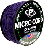 Paracord Planet Micro Paracord – Thin Braided Cord by ParacordPlanet