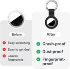 Linsaner Holder for AirTag 2nd Gen & 1st Gen, Silicone Case Keychain Key Ring - Image 6