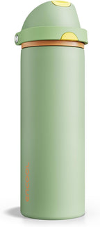 Insulated Water Bottle with Straw by ENCOOL