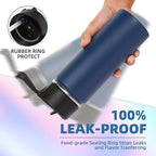 Volhoply 18oz Insulated Water Bottle Bulk 2 Pack, Kids Stainless Steel Water - Image 5
