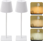 LUTEC 4 Pack Cordless Table Lamp, 6000mAh Rechargeable Battery Operated Desk - Image 8