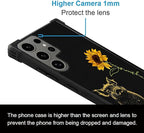 for Samsung Galaxy S24 Ultra Case, Pig Sunflower Yellow Sunshine Pattern - Image 5