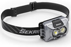 Sekrro F8 Headlamp Rechargeable, 800 Lumen Super Bright LED Head Lamp, IP67 by Sekrro