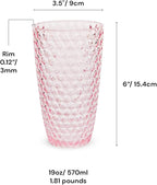 BELLAFORTE Shatterproof Tritan Plastic Tall Tumbler, 19oz - Image 7