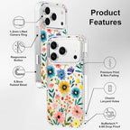MOSNOVO for iPhone 17 Pro Case, Shockproof Military-Grade Protection 6.6ft Drop - Image 7