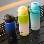 BJPKPK Water Bottle with Straw Lid, 24oz Vacuum Insulated Water Bottles - Image 7