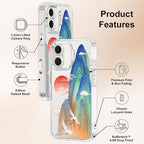 MOSNOVO for iPhone 16 Plus Case, Shockproof Military-Grade Protection 6.6ft - Image 6