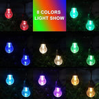 35FT Outdoor String Lights, 16 Shatterproof Edison Bulbs, Dimmable RGB Color - Image 3