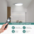 9 Inch Motion Sensor Light Indoor, Flush Mount Light Fixture, Motion Sensor - Image 3