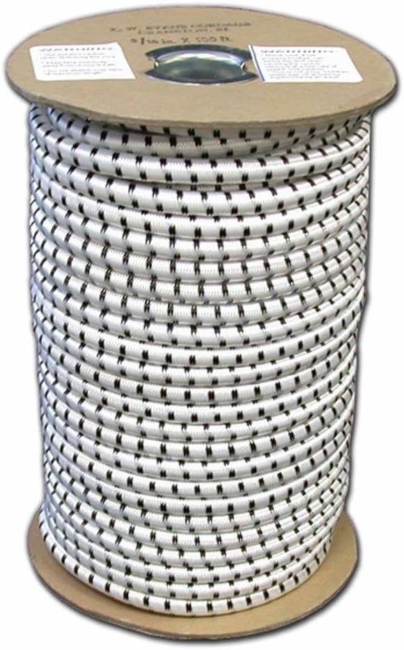 T.W Evans Cordage SC-516-100 5/16-Inch by 100-Feet Elastic Bungee Shock Cord - Image 2