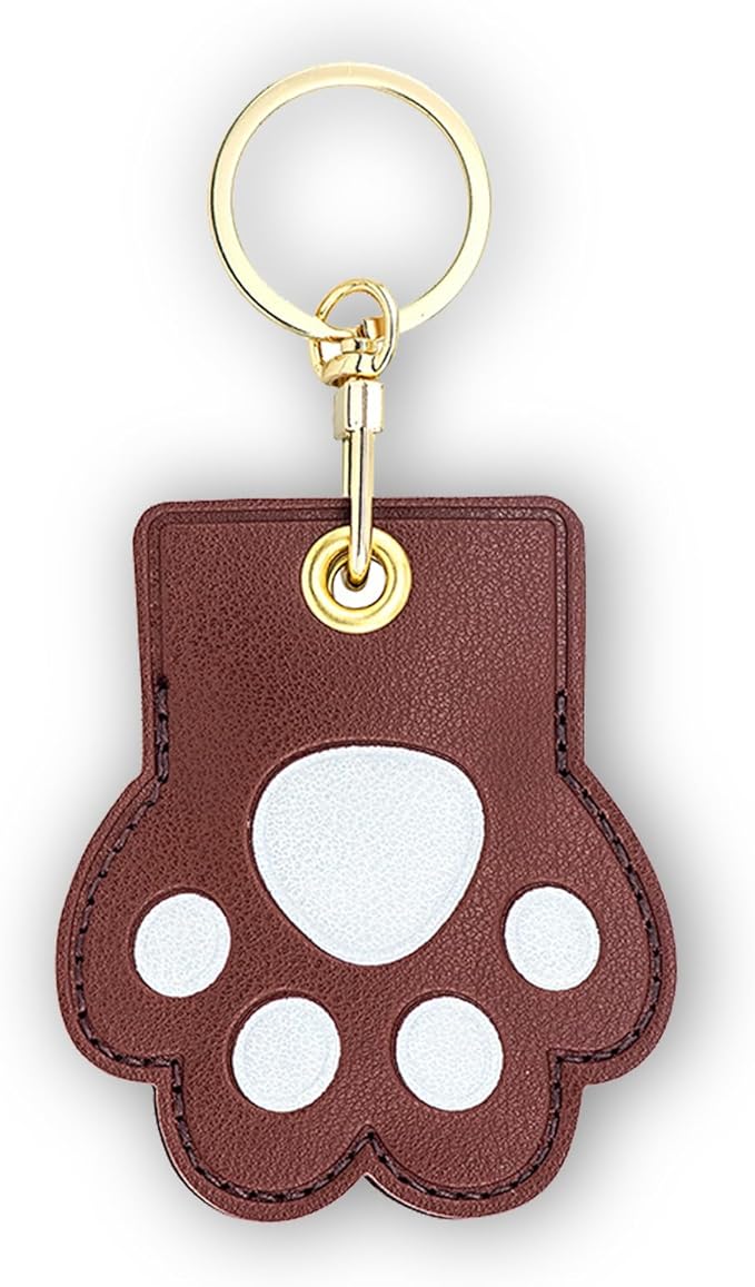 Leather Keychain Case Holder Compatible by XSUIOY
