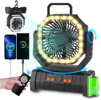 ADUST Portable Camping Fan Battery Powered Operated by ADUST