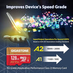 【5-Years Data Recovery】 GIGASTONE 128GB Micro SD Card, 4K Video Recording - Image 6
