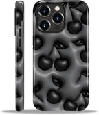 for iPhone 13 Pro Case, HL2 Cute Cool Cherry Black Hybrid 2 Layer Hard Shell by Unknown