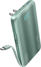INIU 3-in-1 Portable Charger, 45W 10000mAh Fast Charging Power Bank, Built-in by INIU