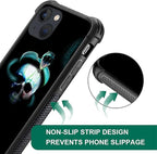 for iPhone 14 Plus Case, Skeleton Winding Snake Pattern Graphic Design Girl Boy - Image 7