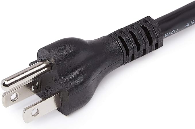 Amazon Basics Extension Cord, 10 Ft, 3 Prong Outlet Extender, 13 Amps - Image 4