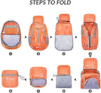 ZOMAKE 25L Ultra Lightweight Packable Backpack, Foldable Hiking Backpacks Water - Image 6