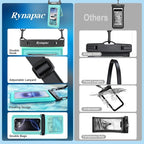 Waterproof Phone Pouch Floating 2 Pack, IPX8 Double Space Waterproof Phone Case - Image 6