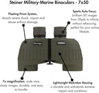 Steiner Military-Marine 7x50mm Binoculars – Legendary Tactical Optics - Image 2