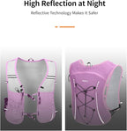 ECOHUB Running Hydration Vest Backpack, Lightweight Breathable Pack - Image 5