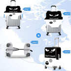 ANNA QUEEN Funny Don't Touch Luggage Cover, Stretchable Suitcase Protector - Image 6