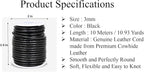 GENIQUE Real/Genuine Round Leather String Cord - Image 3