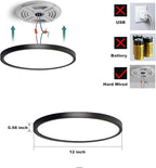 12 Inch Motion Sensor Ceiling Light Indoor, Motion Sensor Fixture Indoor - Image 4