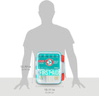 Be Smart Get Prepared First Aid Kit, 326 Piece, Exceeds OSHA and ANSI - Image 8