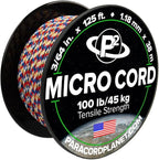 Paracord Planet Micro Paracord – Thin Braided Cord by ParacordPlanet