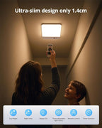 Combuh Battery Operated Ceiling Light, Rechargeable Motion Sensor Lighting - Image 5
