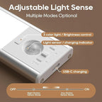 2 Pack Under Cabinet Lighting, 3 Color Temperatures Motion Sensor Light Indoor - Image 3