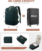 LOVEVOOK Carry On Travel Backpack - Image 3