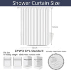 Brown Bow Shower Curtain - Image 7