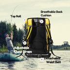 Waterproof Dry Bag Backpack for Kayaking, Roll Top Kayak Dry Backpack, Floating - Image 3