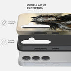 Compatible for Samsung Galaxy S24 Ultra 5G Case, Dual Layer Heavy Duty 2 in 1 - Image 2
