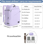 MATEIN Purple Backpack, Extra Large Travel Backpack - Image 2