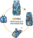35L Lightweight Packable Backpack Waterproof Durable Hiking Travel Backpack - Image 5