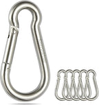 sprookber Stainless Steel Spring Snap Hook Carabiner by Sprookber