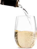 hotder Wine Glasses glasses drinking set 16 OZ Tritan, Stemless Wine Glasses - Image 3