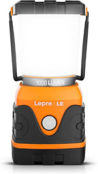 Lepro 1000LM Battery Powered LED Camping Lantern, Camping Essentials, by Lepro