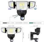Onforu 90W 10000LM LED Motion Sensor Outdoor Lights, 4-Head Dusk to Dawn - Image 7